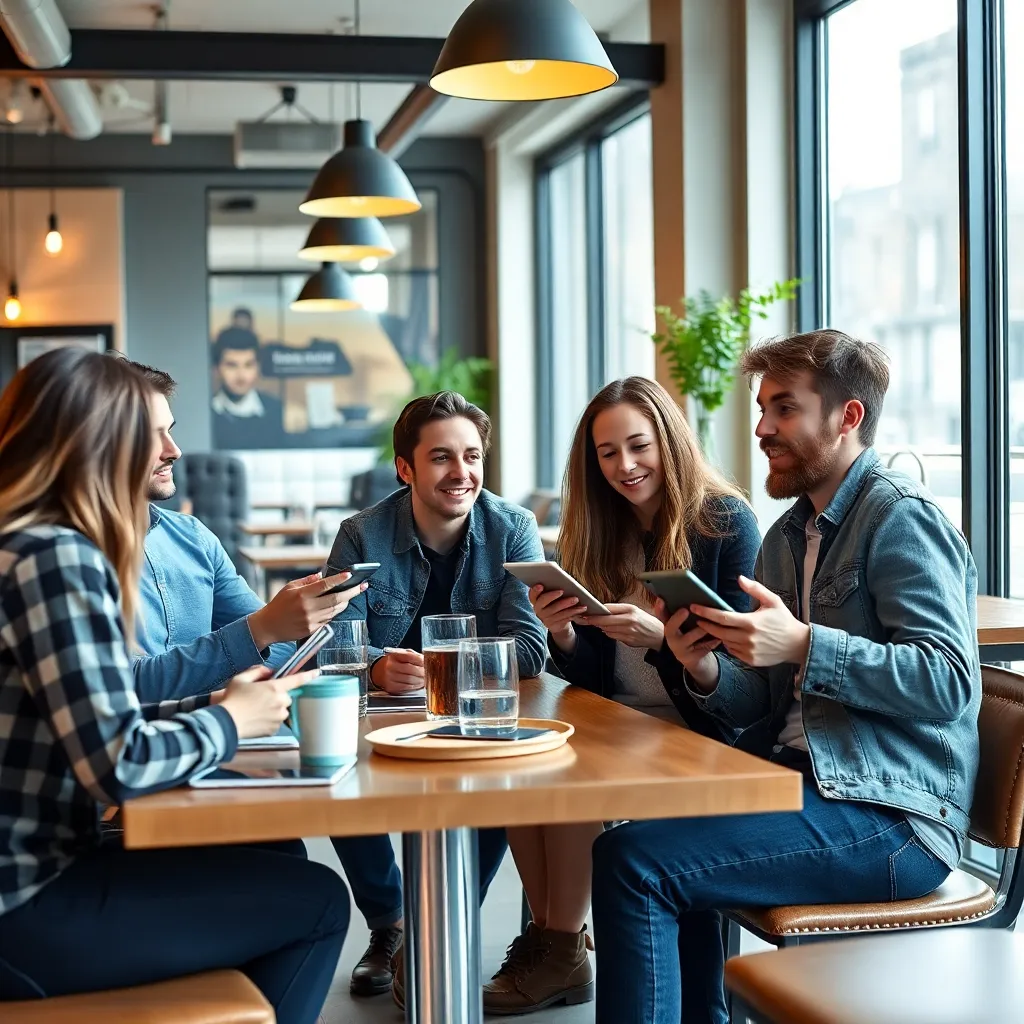 Een jonge professional die online belastingaangifte doet in een modern Nederlands appartement