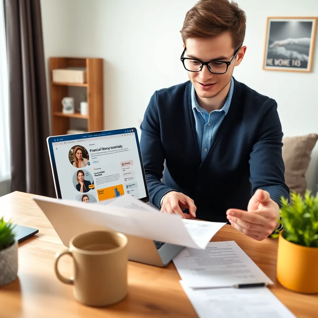 Persoon die veilig bankiert op smartphone met tweestapsverificatie